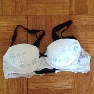 Victoria's Secret jeweled bra, size 34 A